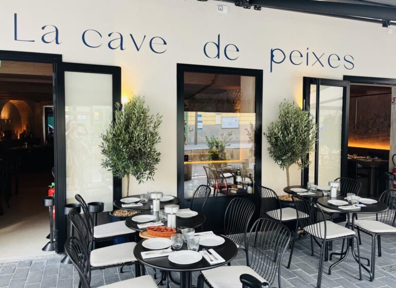 La Cave de Peixes : Cave-Bar à vin et à manger à Nice (devanture)
