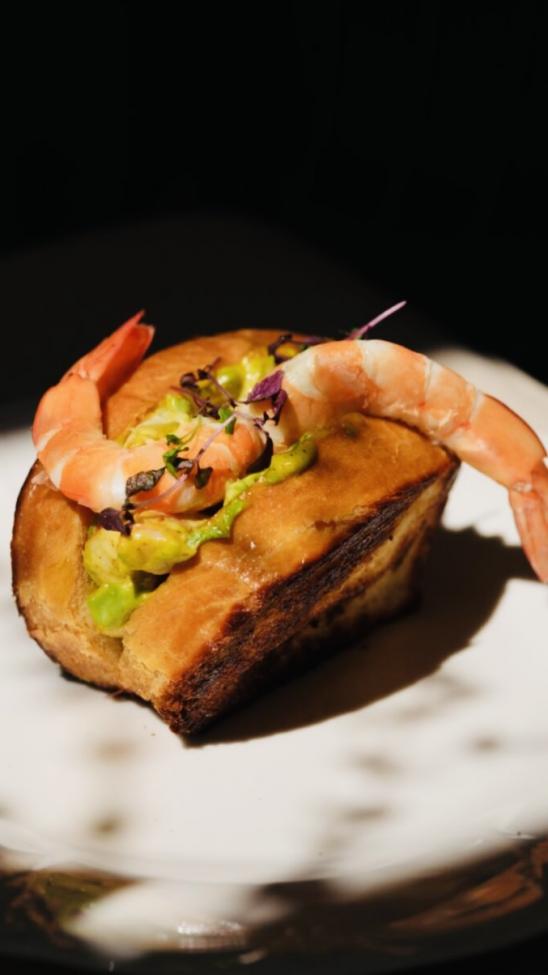 La Cave de Peixes : Cave-Bar à vin et à manger à Nice (tapas crevette)