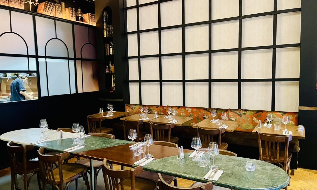 Jadis : Bistrot contemporain et bar à vin à Nice (salle intérieure)).