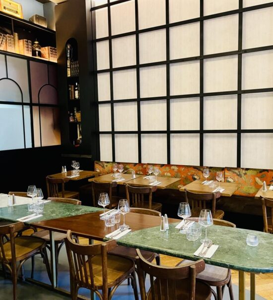Jadis : Bistrot contemporain et bar à vin à Nice (salle intérieure)).