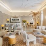 Le Soleia :Boutique-Hôtel 4 étoiles à Nice (lobby).