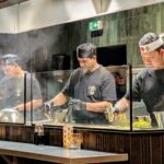 Le Yen : restaurant japonais fusion à Nice (préparation au Teppanyaki).
