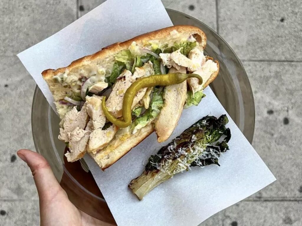 Robbi Sandwichs : sandwicherie artisanale et café à Nice (Viennois poulet).