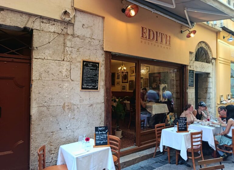 Dans le Vieux-Nice, Édith revisite les grands classiques de la cuisine française dans une ambiance bistrot familiale et décidément conviviale (entrée 2)